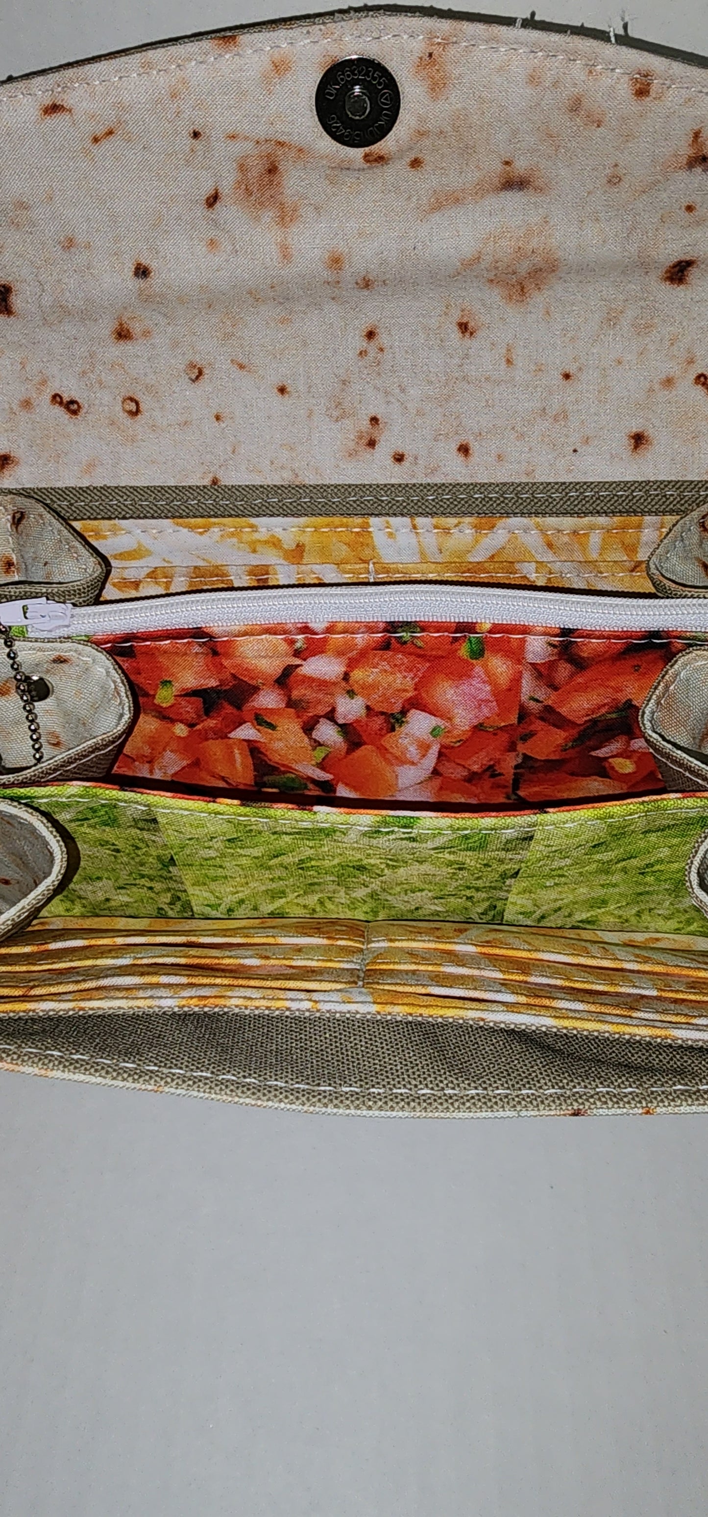 Burrito Wallet w/ chain shoulder strap