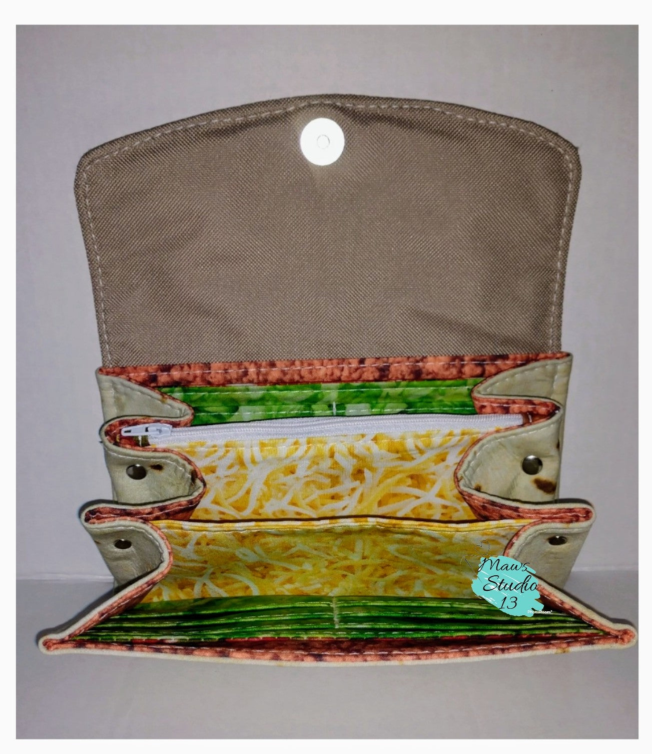 Burrito Wallet w/ chain shoulder strap