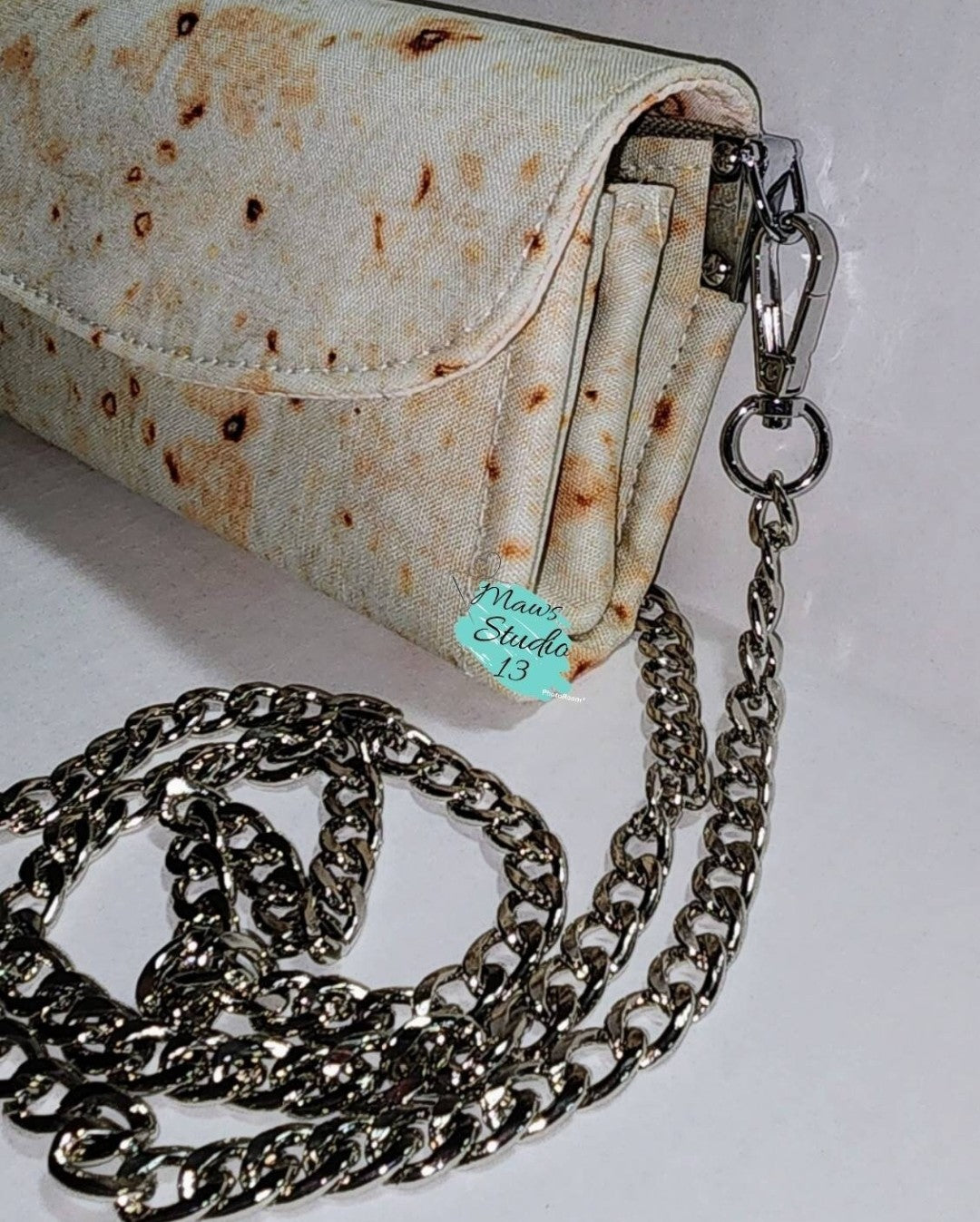 Burrito Wallet w/ chain shoulder strap