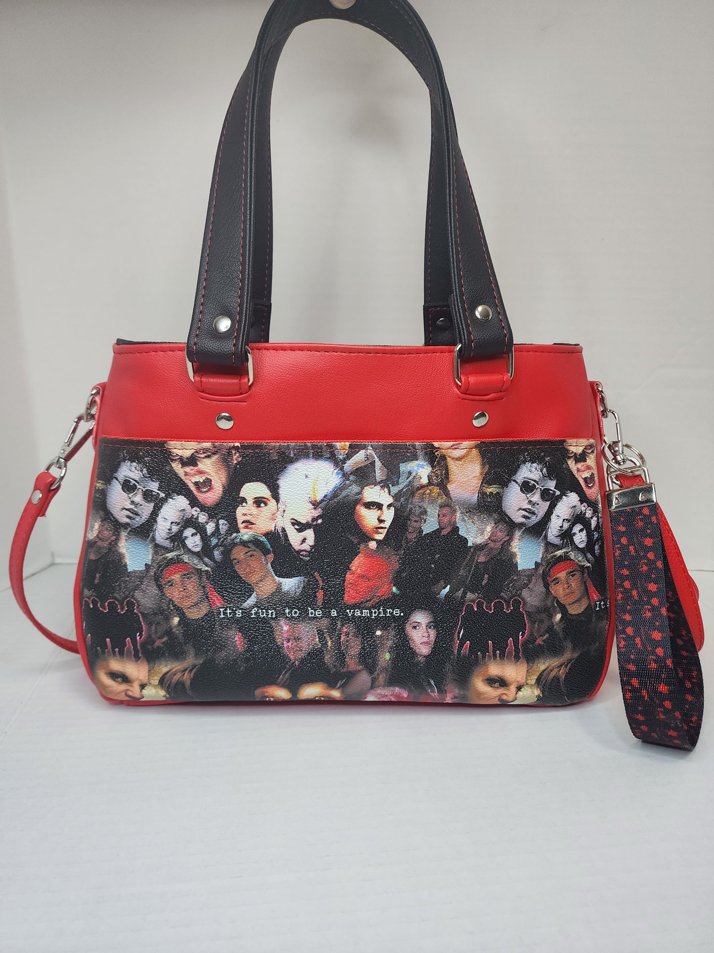 Vampire Boys Hand bag With shoulder strap and matching wallet
