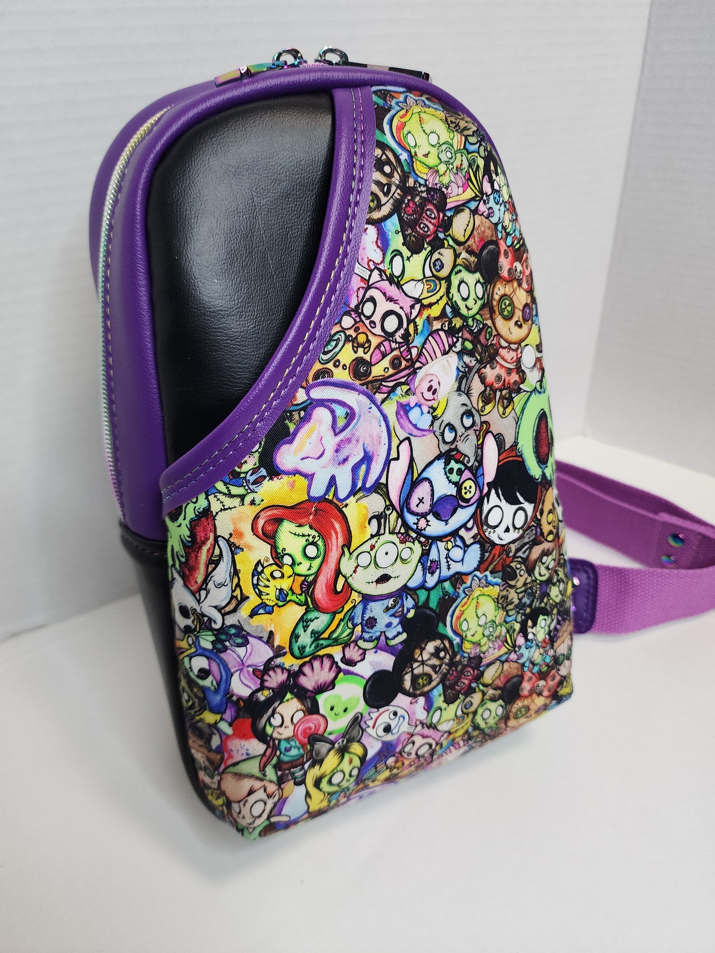 Cute Character Zombies Sling bag