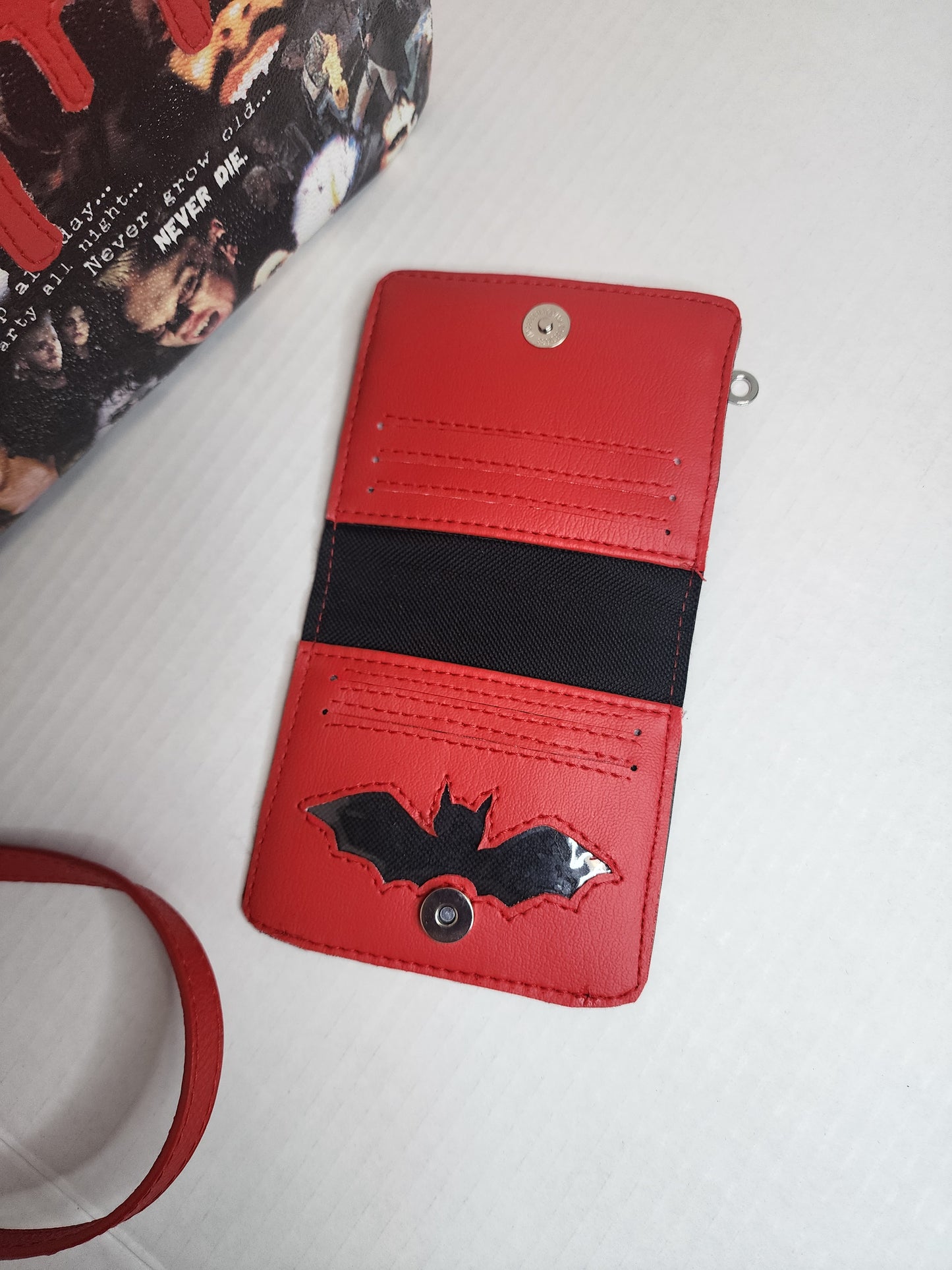 Vampire Boys Hand bag With shoulder strap and matching wallet