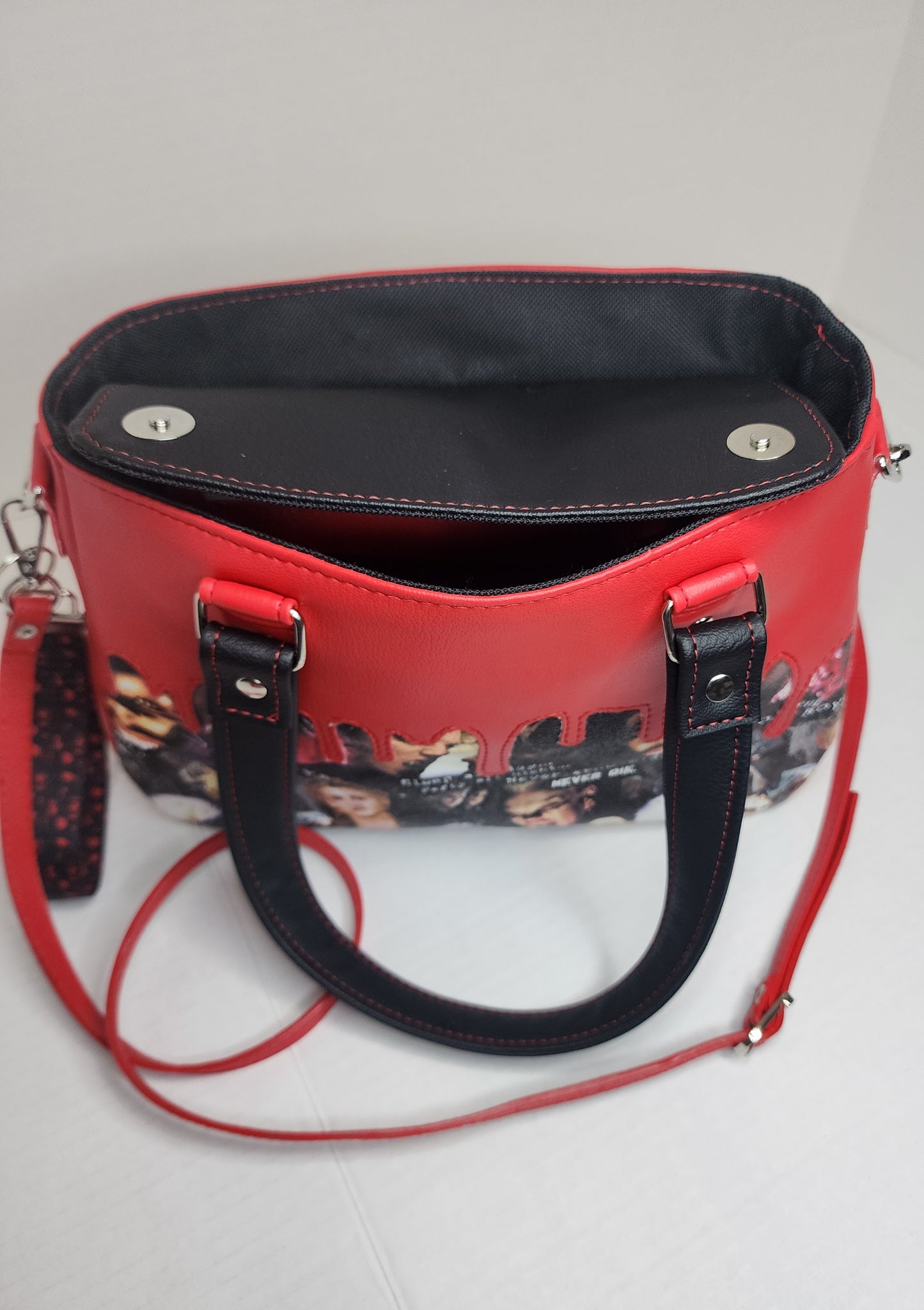 Vampire Boys Hand bag With shoulder strap and matching wallet