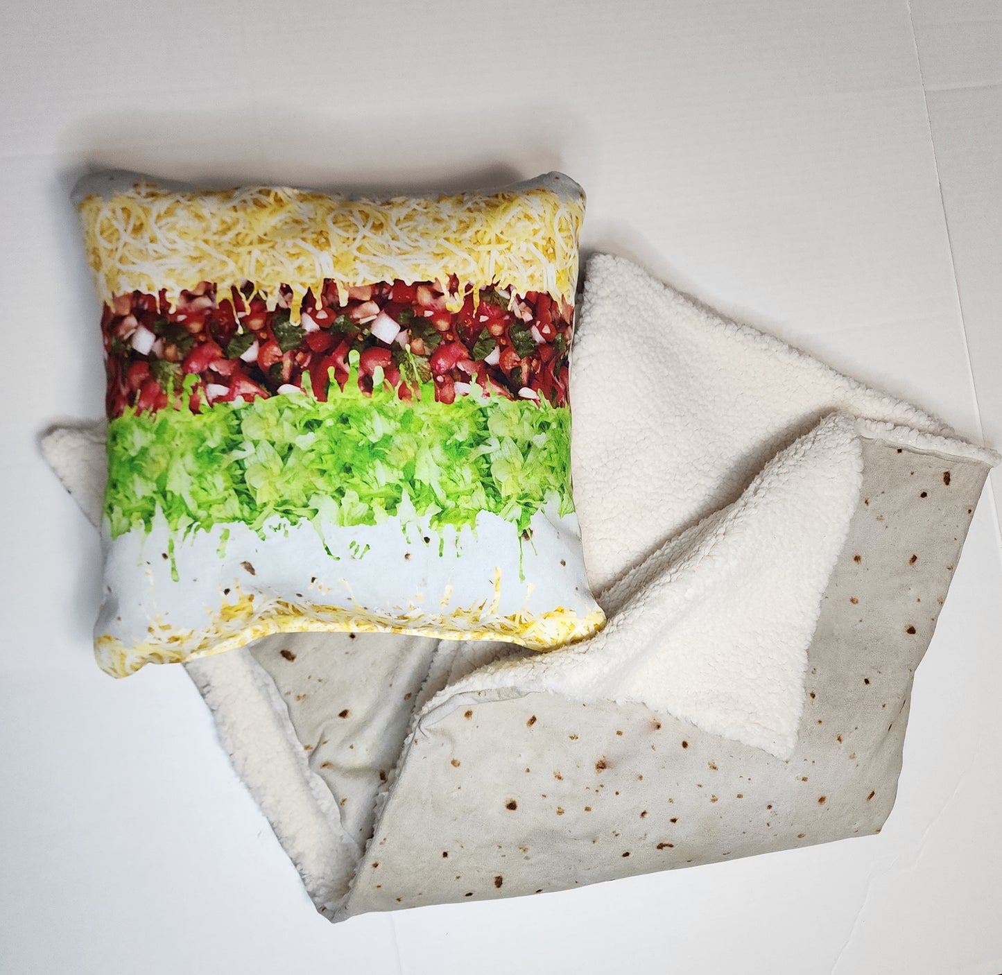 Burrito Blanket and pillow