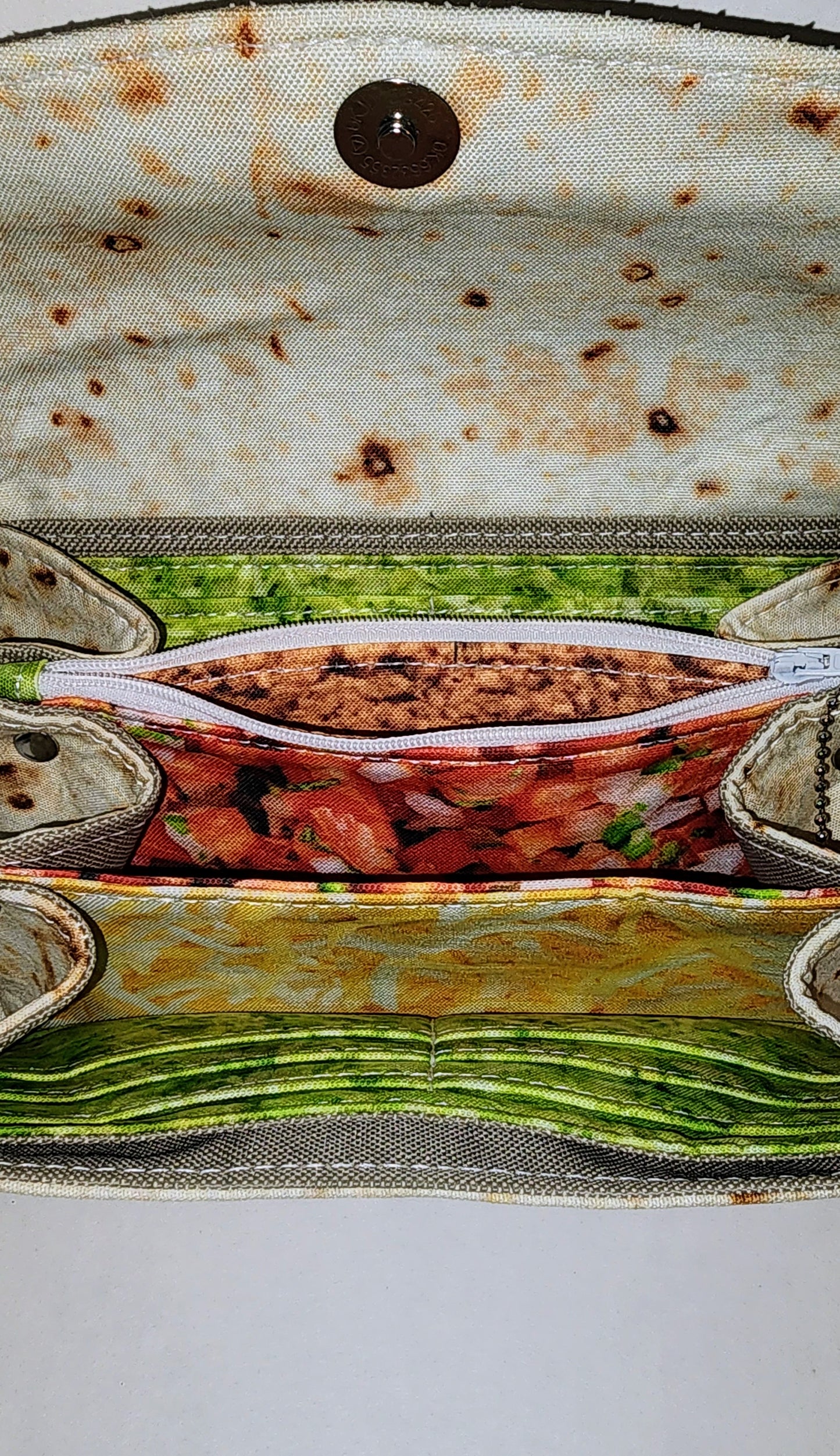 Burrito Wallet w/ chain shoulder strap