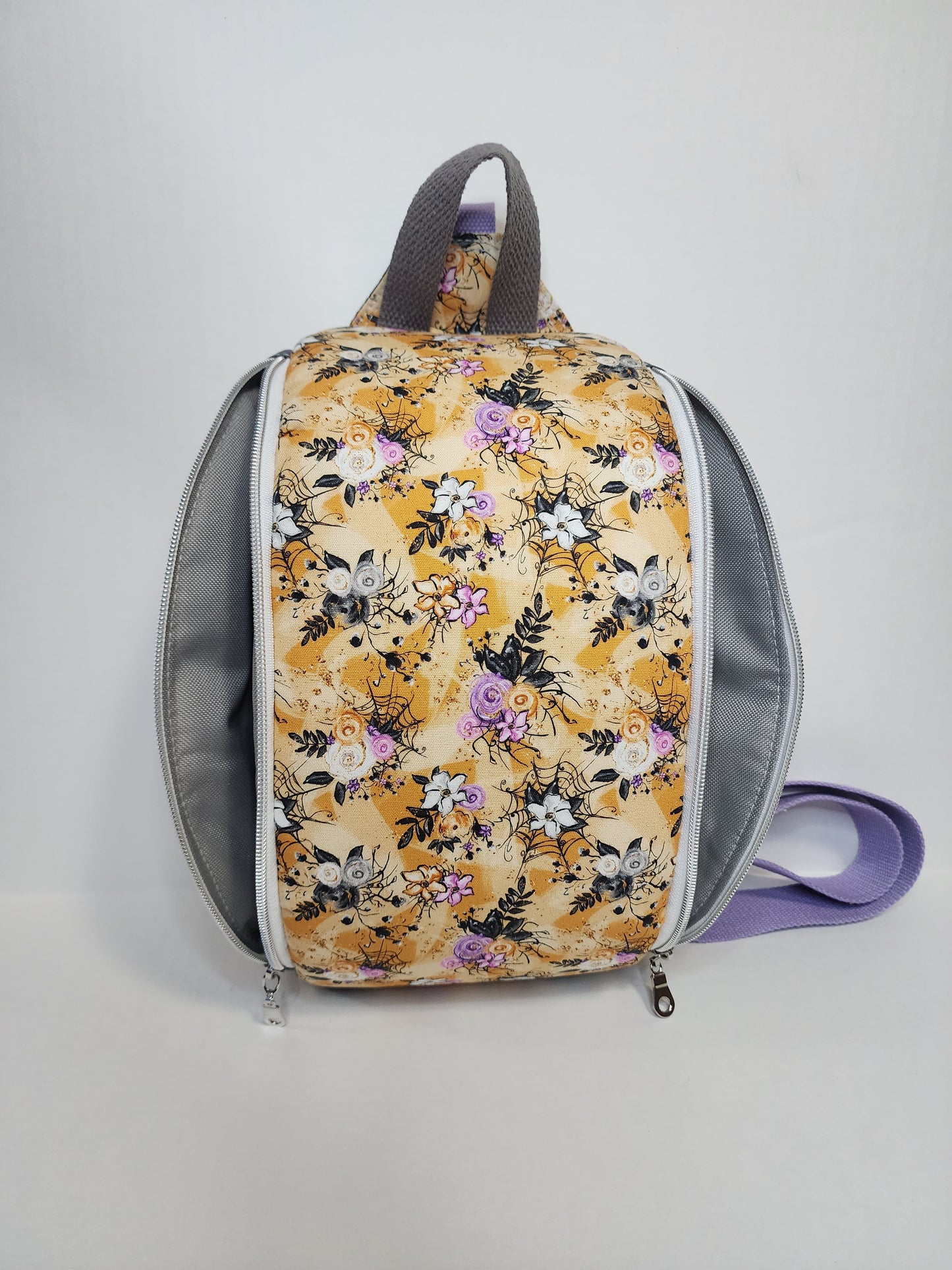 Halloween floral Spider web Crossbody Sling bag