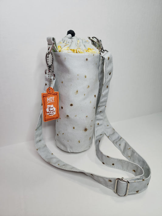 Burrito Bottle holder with shoulder strap