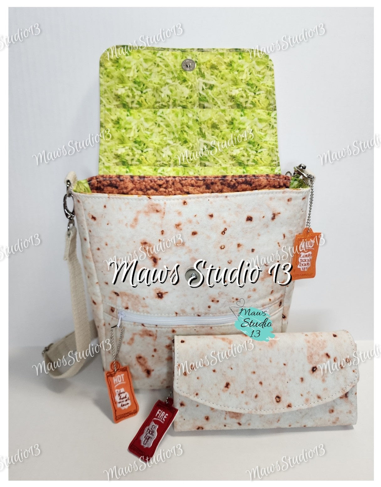 Burrito Messenger Bag