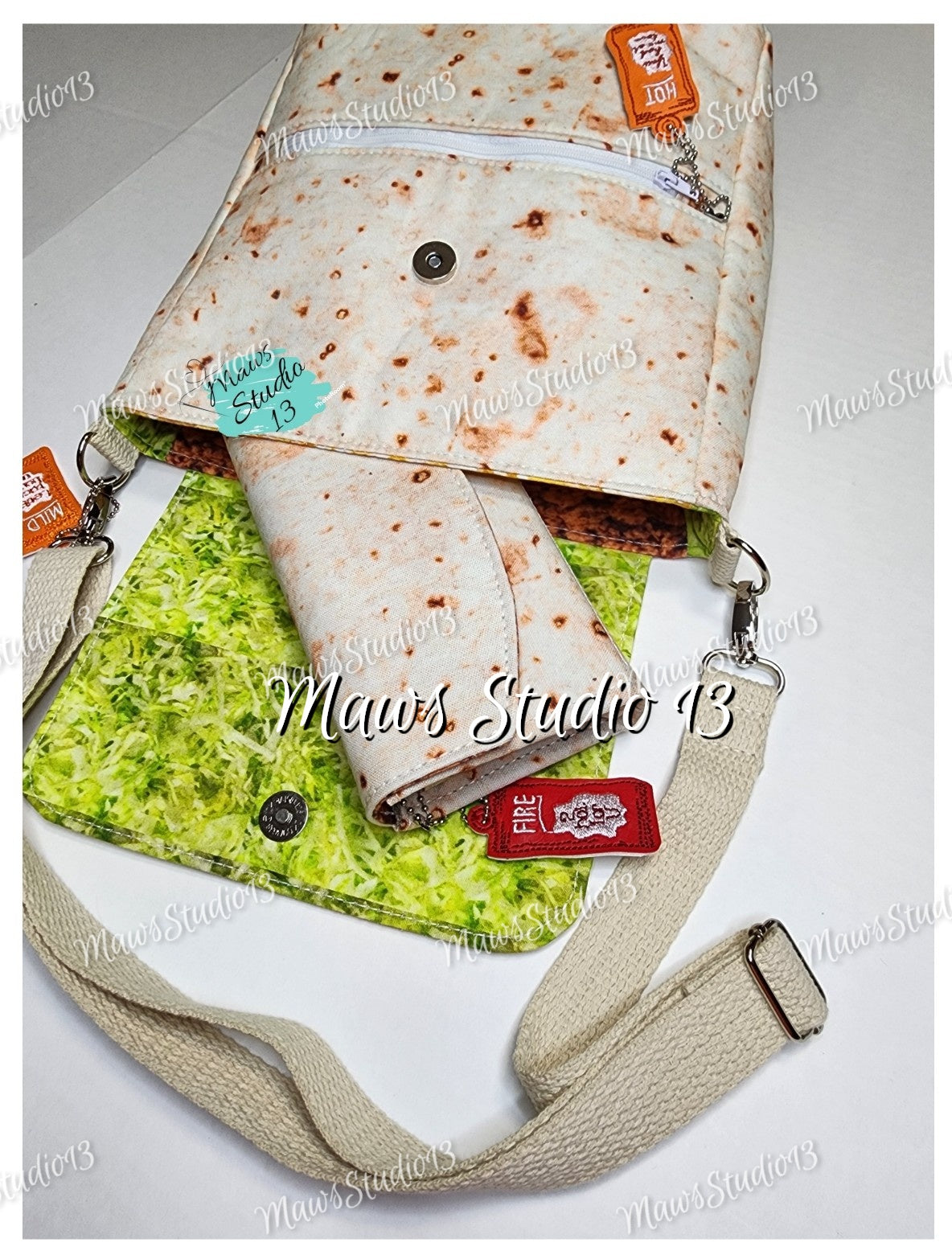 Burrito Messenger Bag