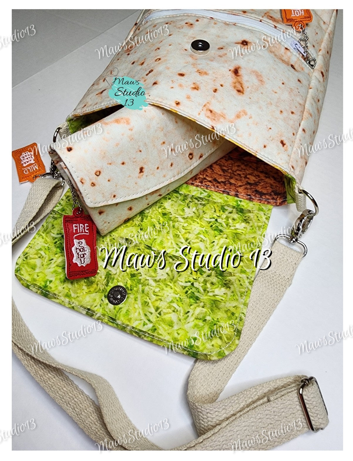 Burrito Messenger Bag