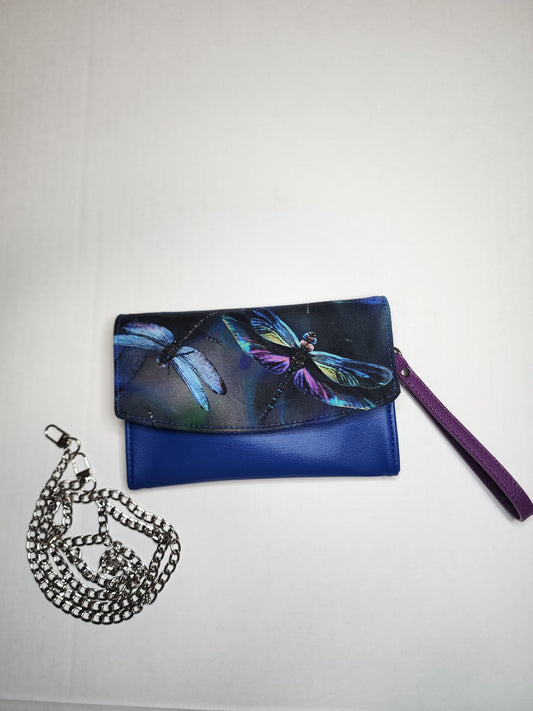 Dragonfly Clutch Purse