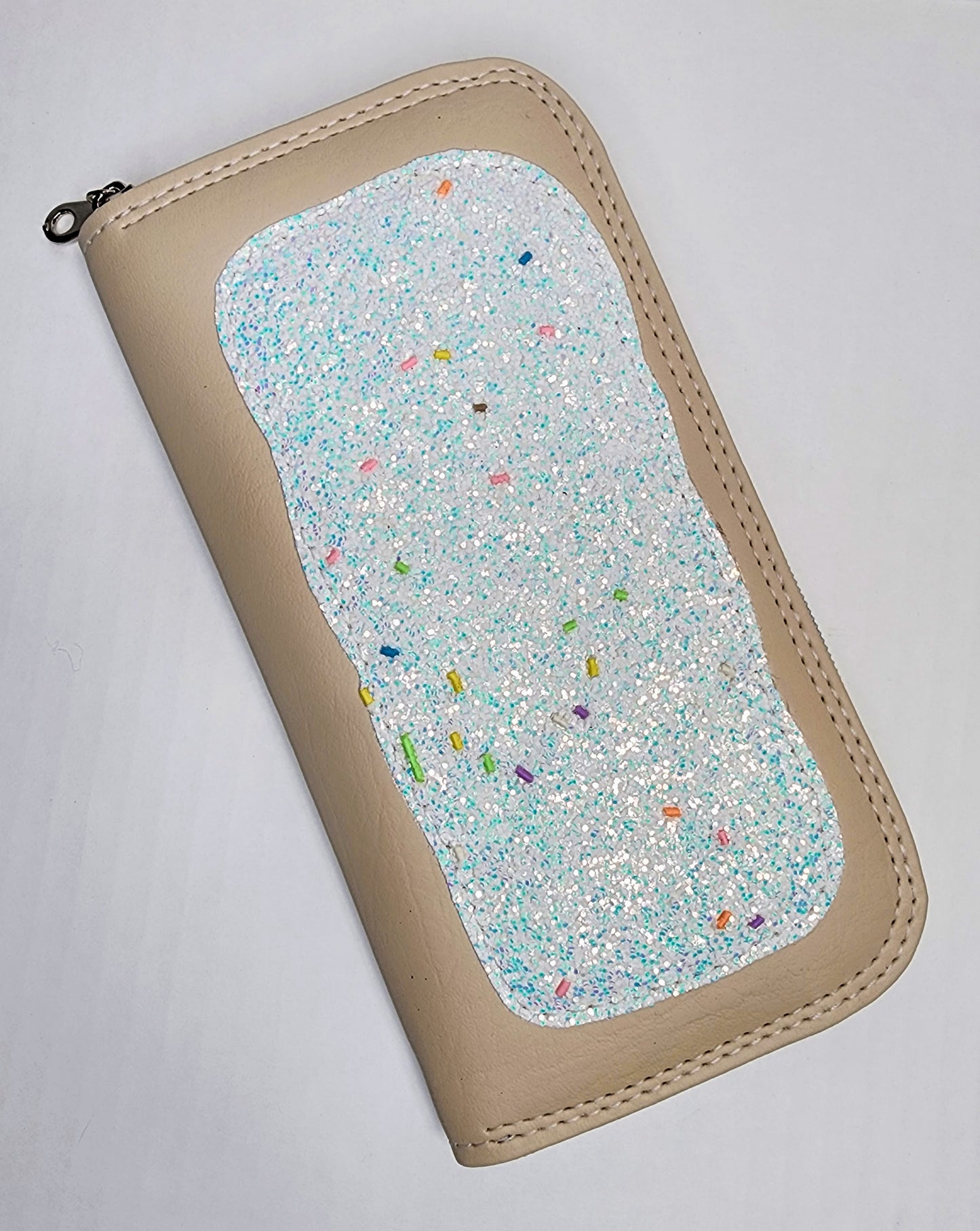 Sprinkle Toaster Pastry tart zip around wallet