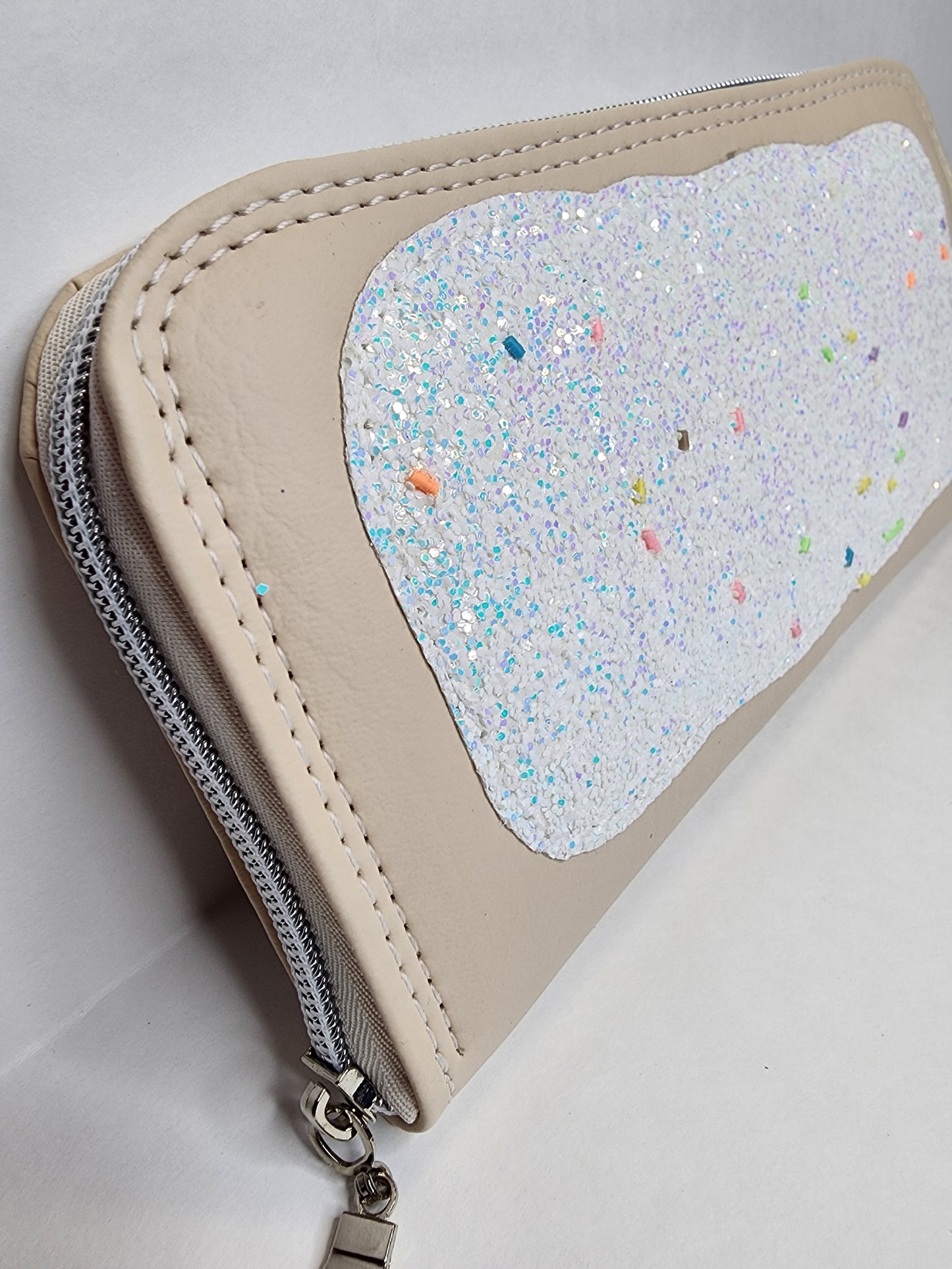 Sprinkle Toaster Pastry tart zip around wallet