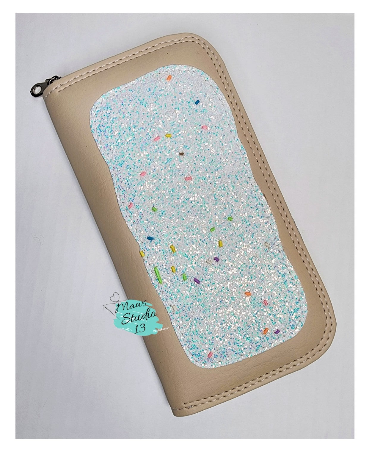 Sprinkle Toaster Pastry tart zip around wallet